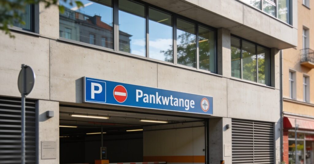 Contipark Tiefgarage Berliner Platz: Parken in Berlin leicht gemacht