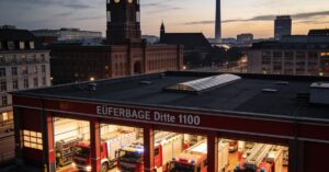 Berliner Feuerwehr Feuerwache Mitte 1100: Einsatzbereit im Herzen Berlins